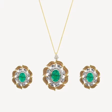 Emerald Elegance Halo
