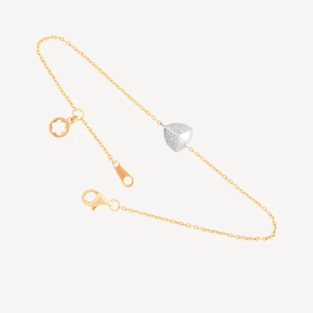 Prism Diamond Gold Bracelet