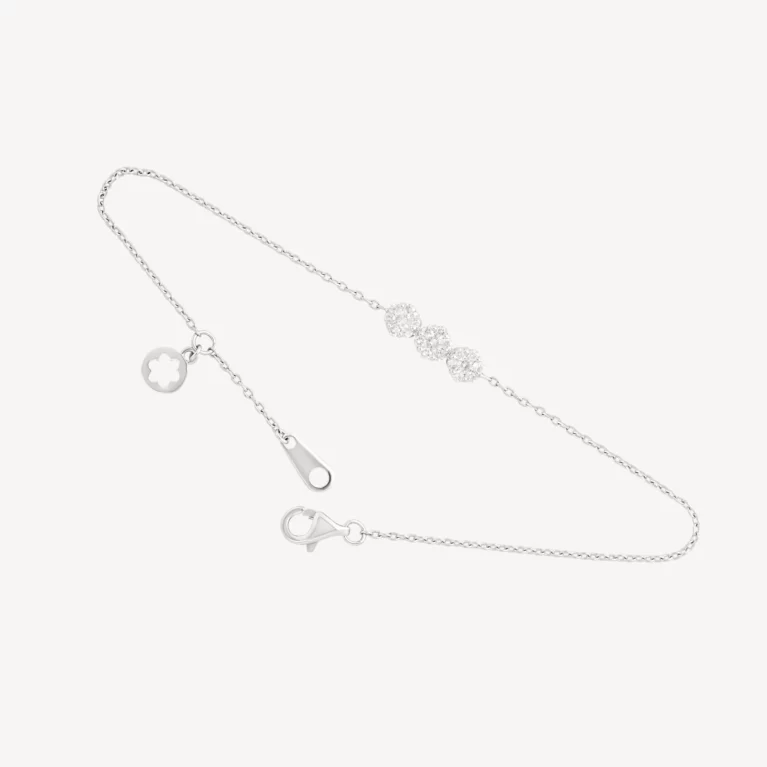 Sparkling Trio Diamond Bracelet