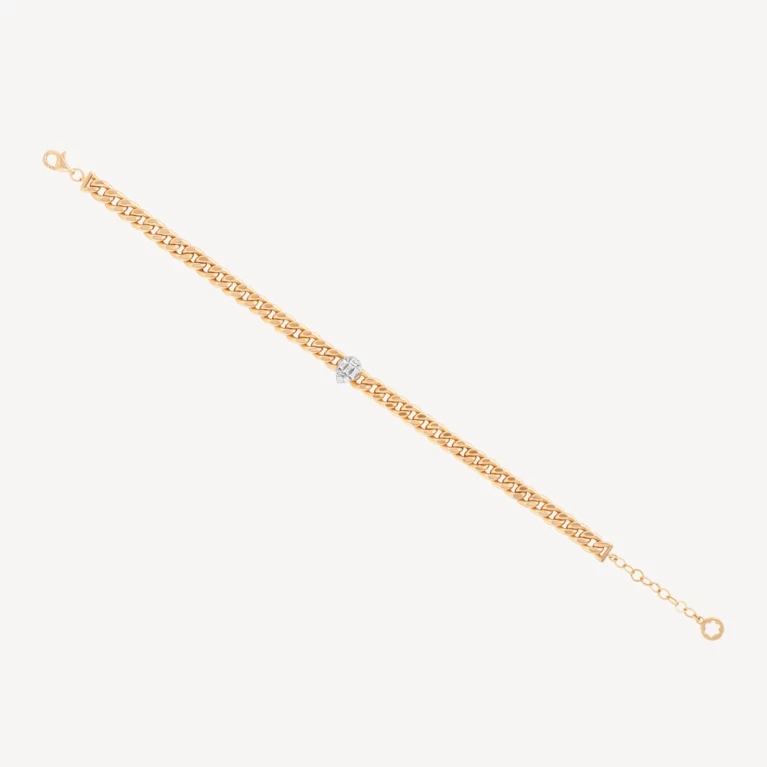 Diamond Luxe Gold Bracelet