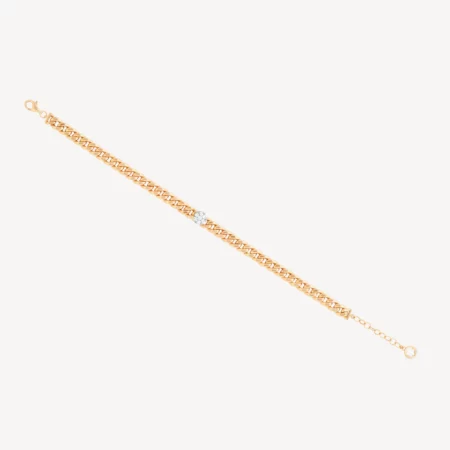 Radiant Diamond Gold Bracelet