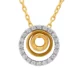 Orbit Halo Pendant