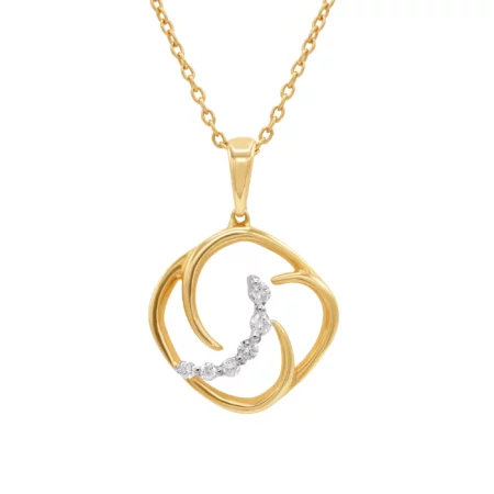 Crescent Bloom Pendant