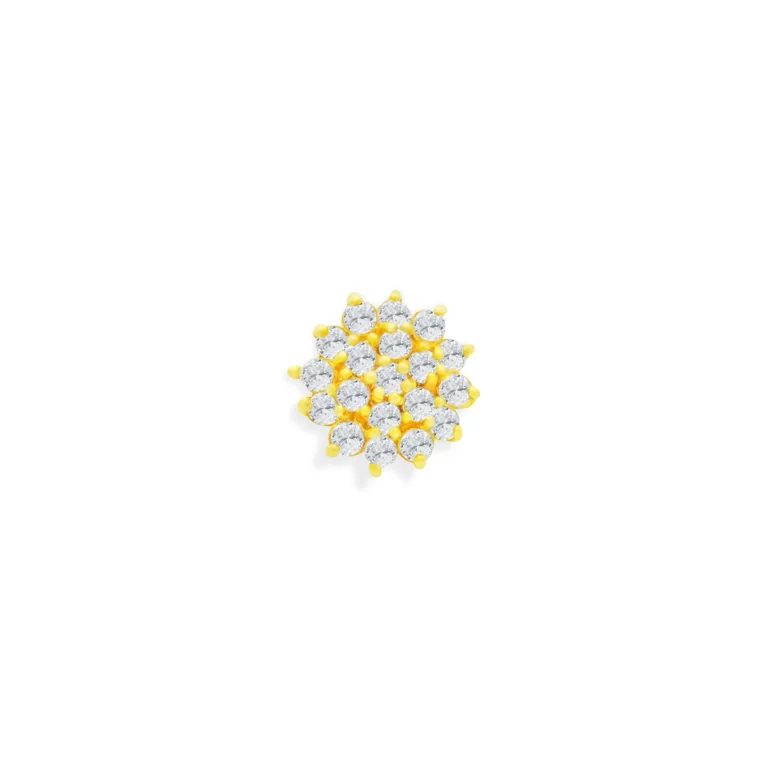 Lumina Cluster Nose Pin