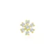 Snowflake Radiance Nose Pin