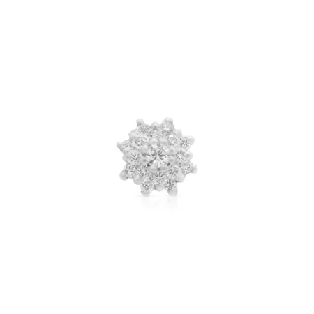 Celestial Bloom Diamond Nose Pin