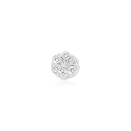 Aurora Bloom Diamond Nose Pin