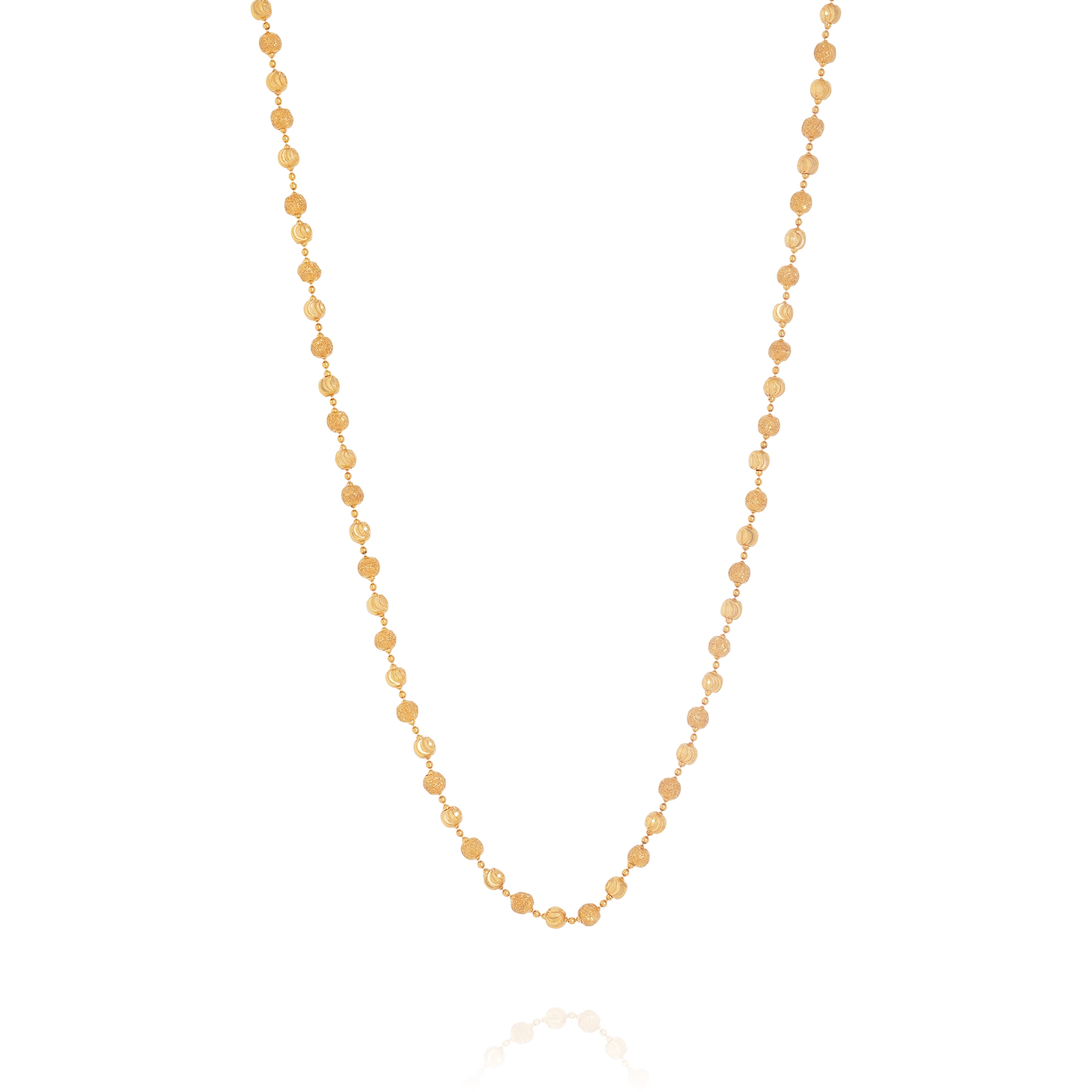 Solara Beaded Gold Chain