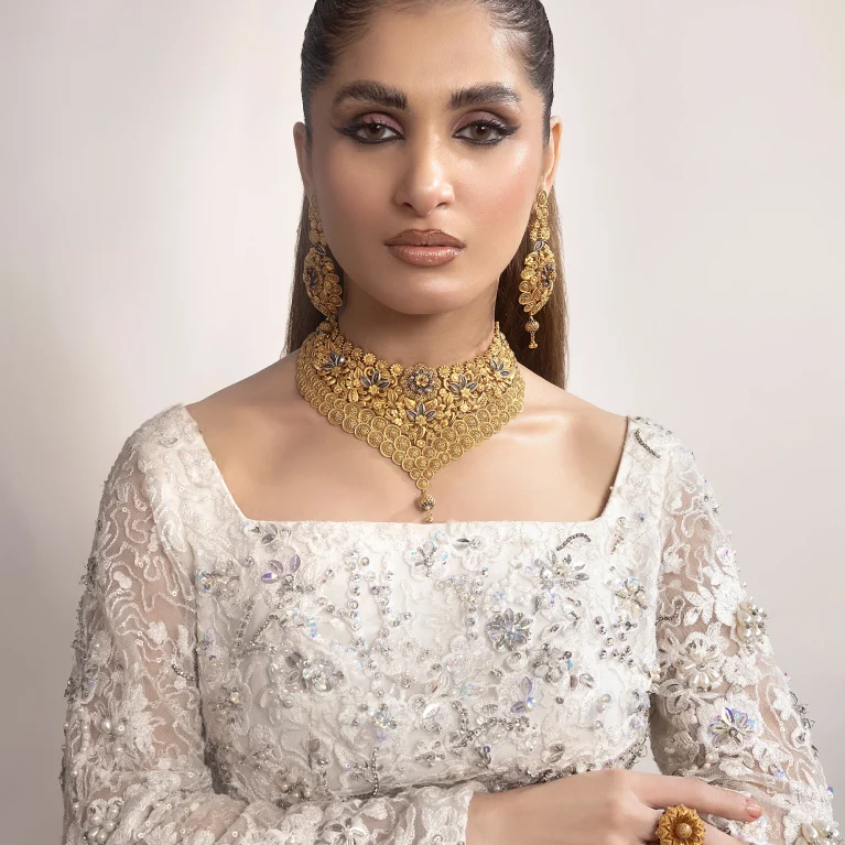Floral Majesty Bridal Set