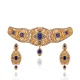 Sapphire Majesty Choker Set