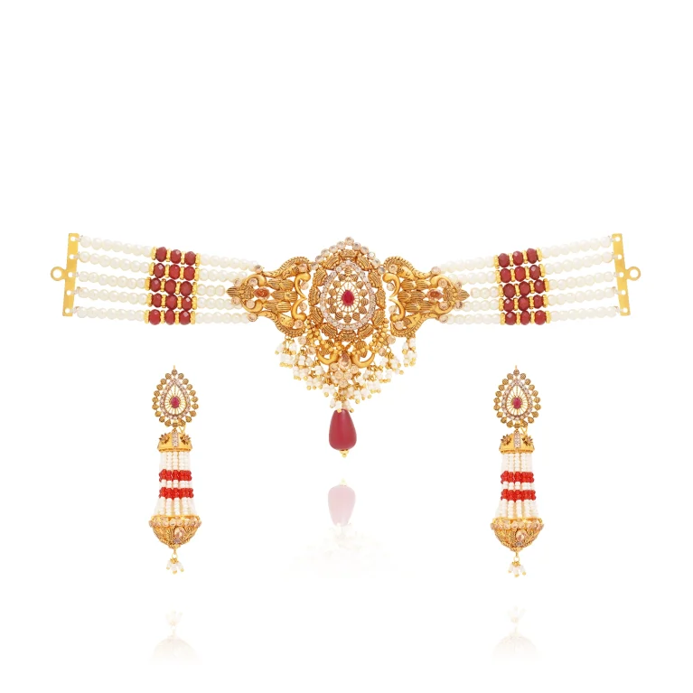Pearl Majesty Choker Set