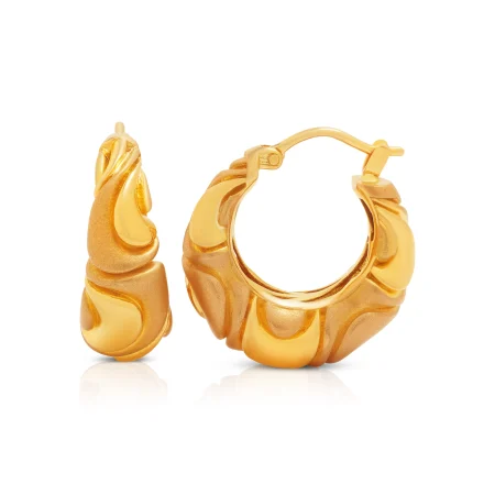 Aurean Swirl Earrings