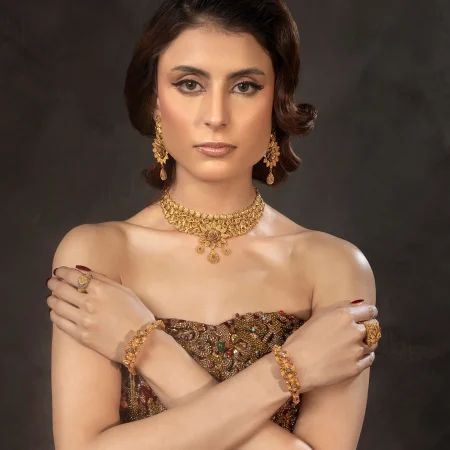 Floral Grandeur Bridal Set