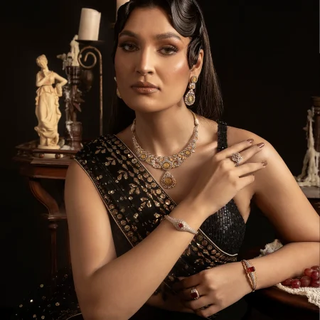 Radiant Regal Bridal Set