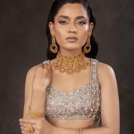 Zeba Gold Bridal Set