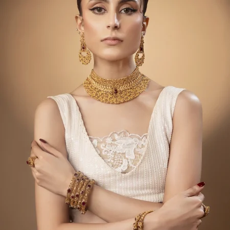 Zarin Gold Bridal Set