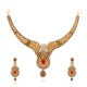 Aurisel Gold Necklace Set