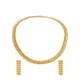 Regal Chevron Necklace Set