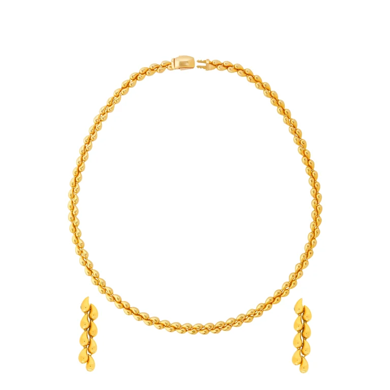 Dewdrop Twist Necklace Set