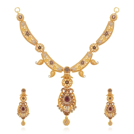 Ember Grace Necklace - Gold Necklace - 1