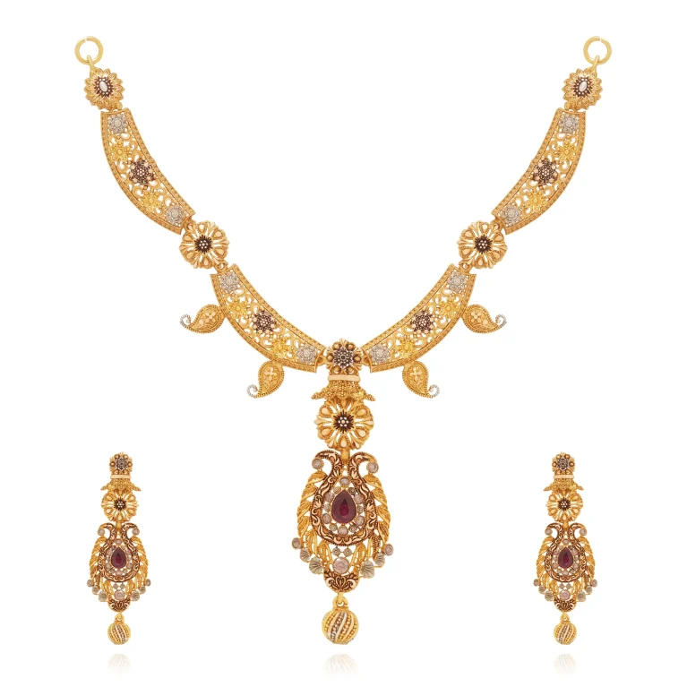 Ember Grace Necklace - Gold Necklace - 1