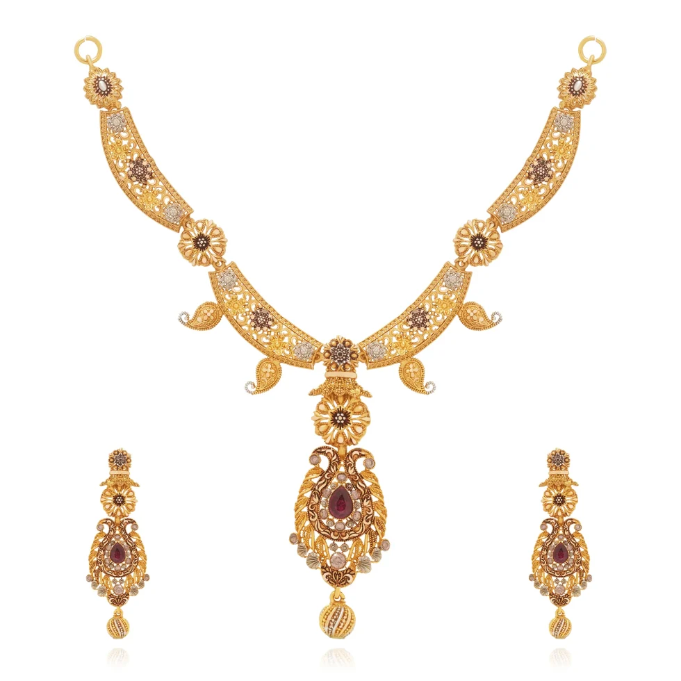 Ember Grace Necklace - Gold Necklace - 1