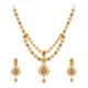 Florence Dusk Necklace Set - Gold Necklace - 18