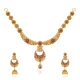 Aurielle Crest Necklace Set - Gold Necklace - 19