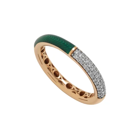Verdant Glimmer Ring - Diamond Ring - 4