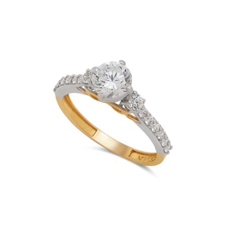 Radiant Embrace Ring - Gold Ring - 11