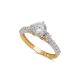 Radiant Embrace Ring - Gold Ring - 11