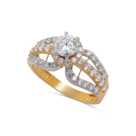 Infinity Grace Ring - Gold Ring - 18