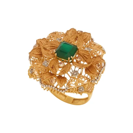 Verdant Fleur Ring