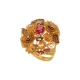 Rose Ember Ring - Gold Ring - 5
