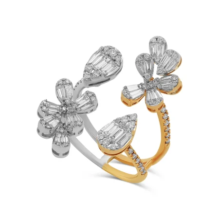 Aurelia Fleur Ring - Diamond Ring - 13