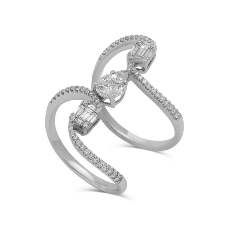 Serelune Arc Ring - Diamond Ring - 15