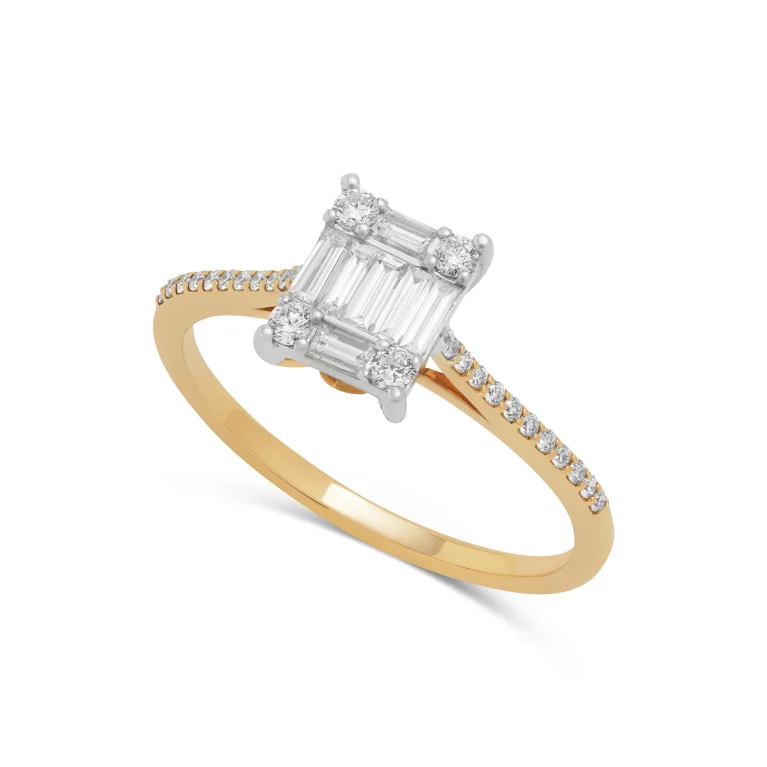Aurina Grace Ring - Diamond Ring - 18