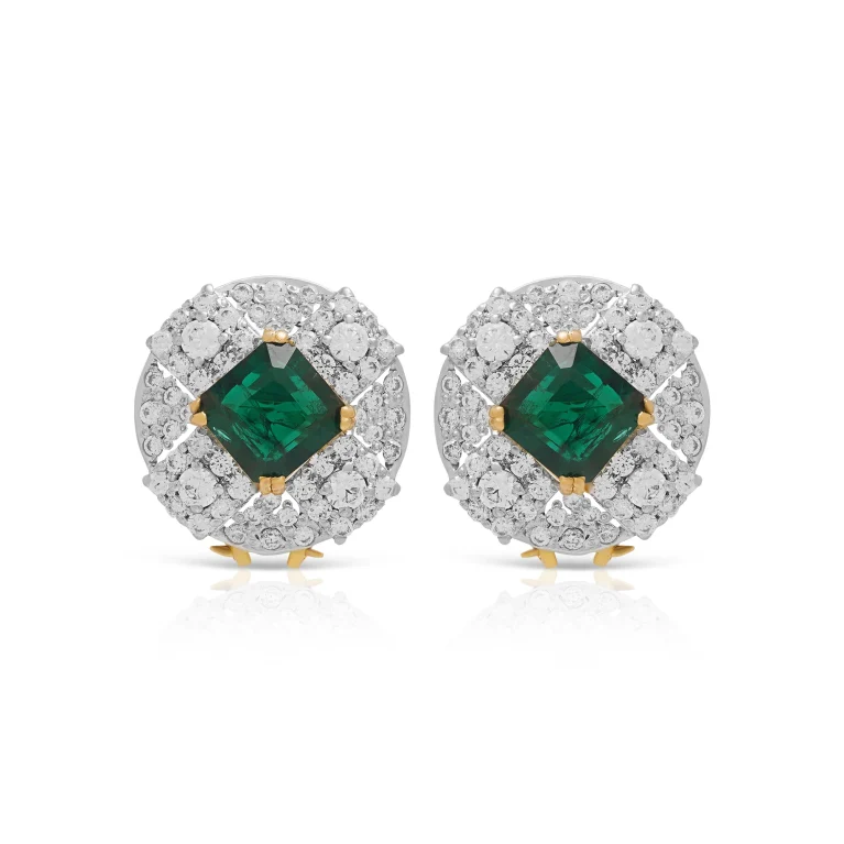 Emeralda Royale Studs