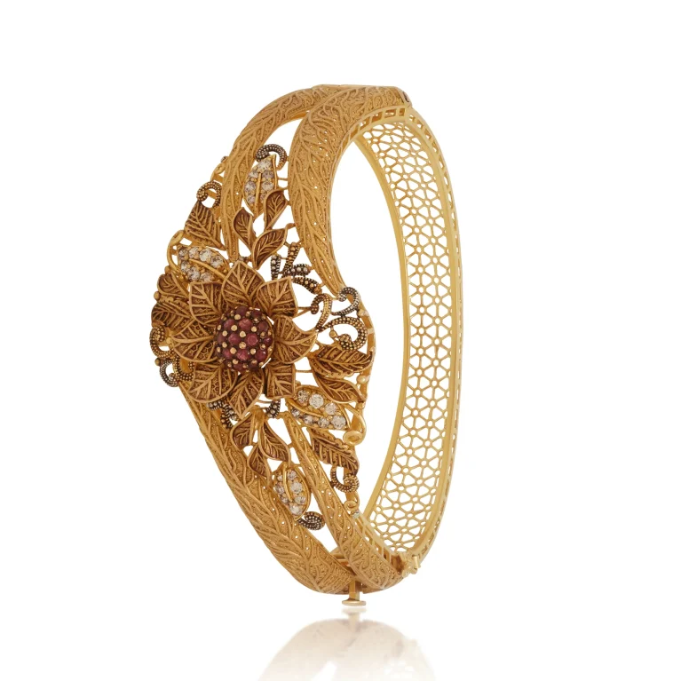 Blossom Crest Kara - Gold Kara - 2