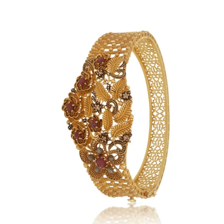 Scarlet Bloom Kara - Gold Kara - 3