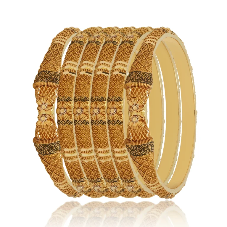 Marigold Crest Bangles