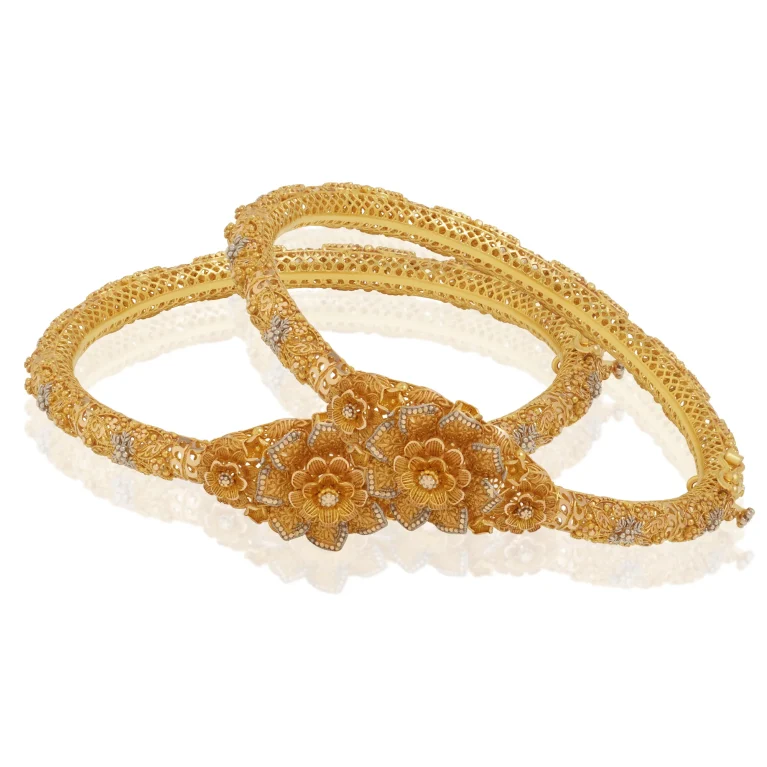 Floral Empress Kara Pair