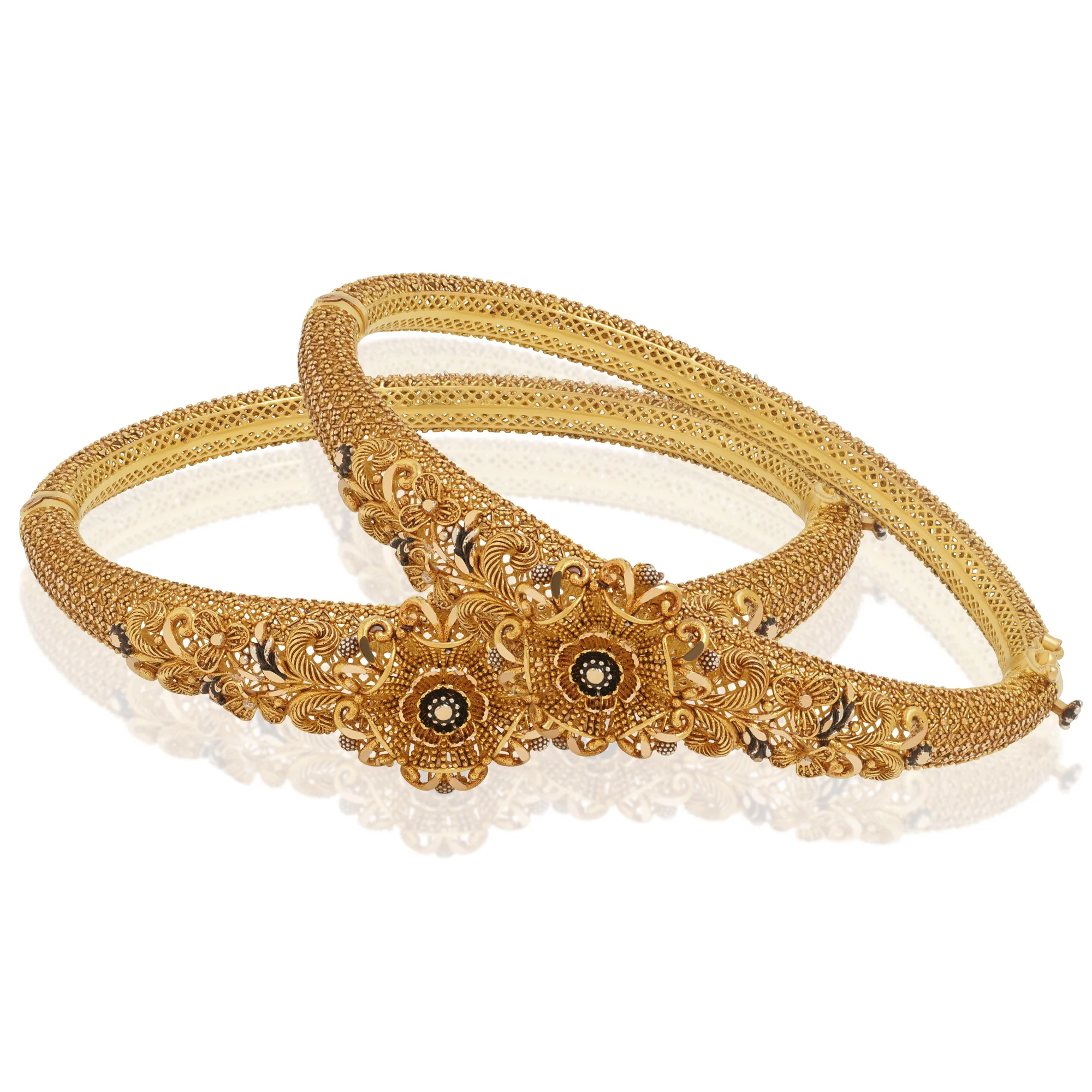 Petal Crown Kara Pair