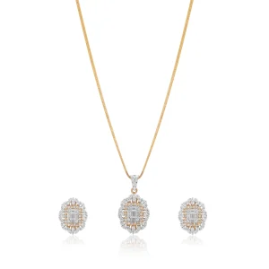 Pendant Set in 21K gold