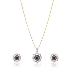Pendant Set in 21K gold