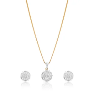 Pendant Set in 21K gold