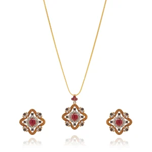 Pendant Set in 21K gold