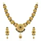 Noir Petal Necklace Set