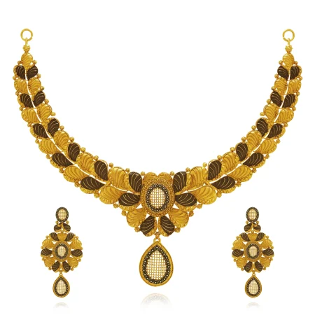 Shadowleaf Necklace Set