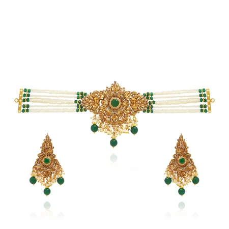 Emerald Bloom Set